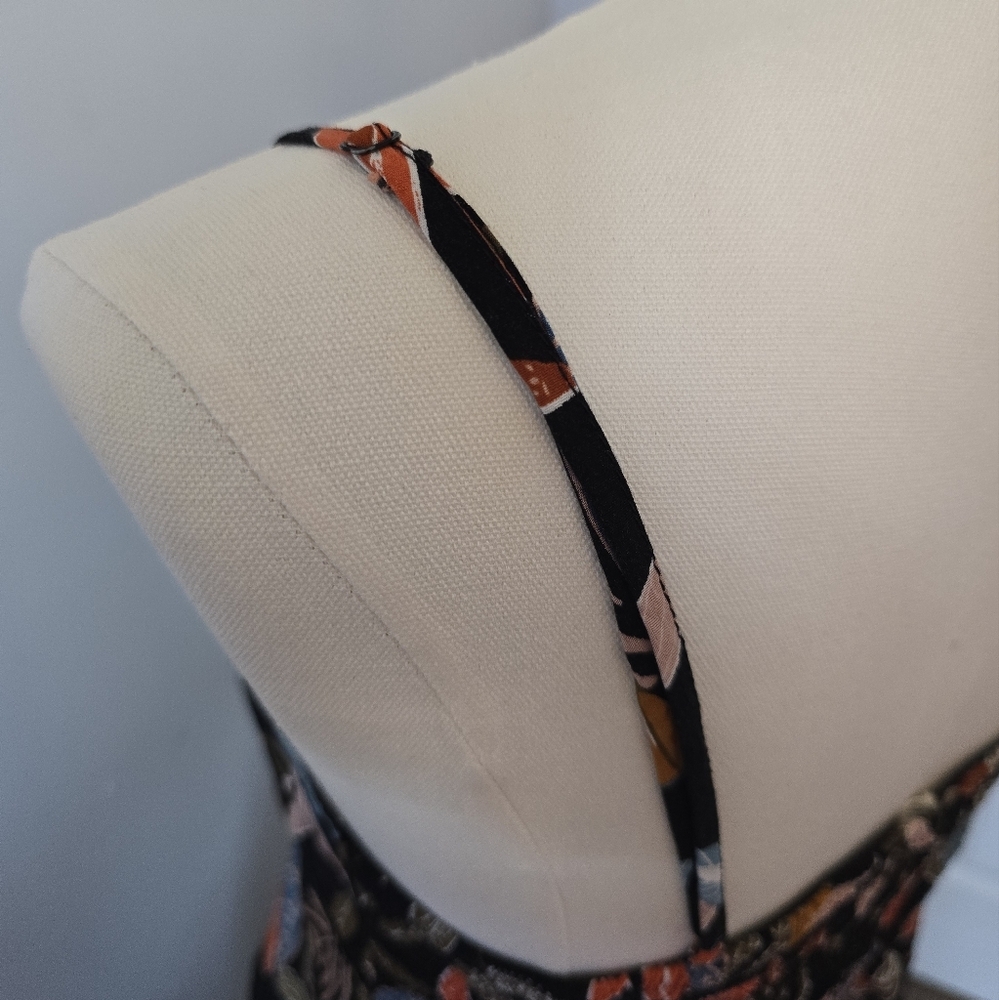 Garage | Button Front Mini Dress With Pockets | Size Lg - Picture 3 of 6